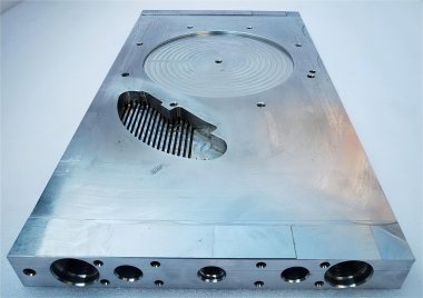 Vacuum brazed Anatomical surface display