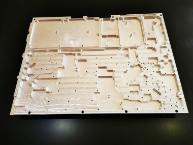 Custom radiator milling piece